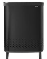 Brabantia Bo hi wasbox 2 x 45 liter matt black - thumbnail