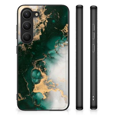 Marmeren Print Telefoonhoesje voor Samsung Galaxy S23 Marmer Groen Marmeren Print Telefoonhoesje voor Samsung Galaxy S23 Marmer Groen