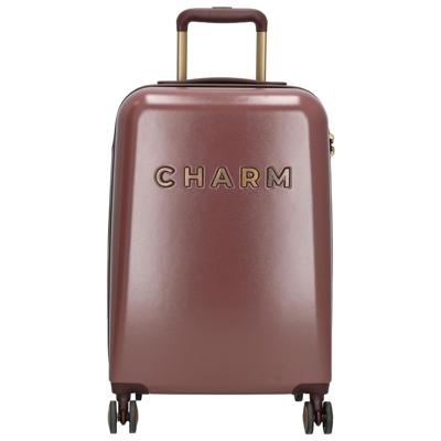 Charm London Travel Trolley S BURGUNDY