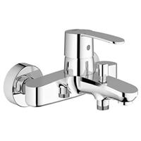 Grohe Badkraan Wave Cosmopolitan met Omstel en Koppelingen Chroom - thumbnail