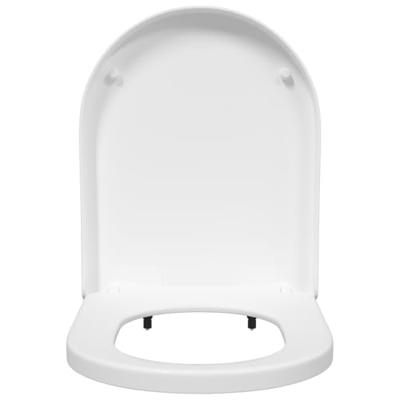 Toiletzitting Wit 48 x 36.5 x 4.5 cm Polypropyleen