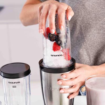 Mixer Taurus Shake & Go Zwart 800 W Roestvrij staal