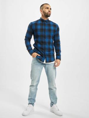Denim Project / overhemd Check in blauw Denim Project / overhemd Check in blauw
