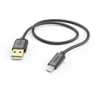 Hama Charging Cable USB-A Lightning 1.5 m Oplader Zwart - thumbnail