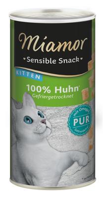 MIAMOR Sensible Snack Kitten Chicken - Kattensnoepje - 30g