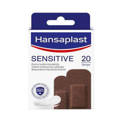 Hansaplast Sensitive skintone medium dark 20 Stuks Hansaplast Sensitive skintone medium dark 20 Stuks