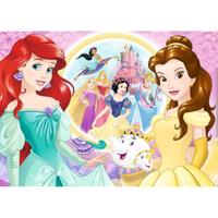 Trefl Glitter Puzzel Disney Princess 100 Stukjes - thumbnail