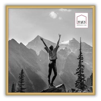 Haes Deco Kunststof Fotolijst EF13G Easy Frame Goud 30x30 cm