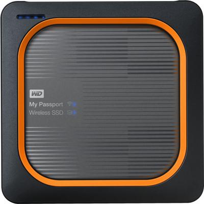WD WDBAMJ0010BGY-EESN WiFi SSD harde schijf 1 TB Grijs USB-host, USB 3.0, WiFi 802.11 b/g/n