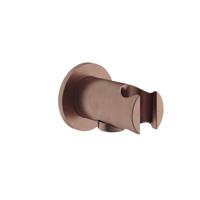 Hotbath Handdouchehouder Archie Met Doucheaansluiting Geborsteld Koper PVD - thumbnail