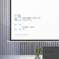 Elektrisch Wandpaneel iggual PSIES240 Wit (240 x 240 cm) - thumbnail