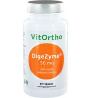 VitOrtho Digezyme EC 50mg 60 Vegetarische capsules - thumbnail