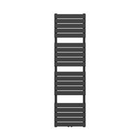 Belrad Handdoekradiator - middenaansluiting - 1800X500mm - Zwart BFRZ1800500 - thumbnail