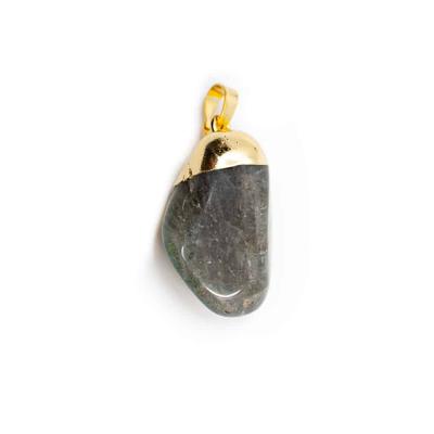 Labradoriet Trommelsteen Hanger B-kwaliteit Labradoriet Trommelsteen Hanger B-kwaliteit