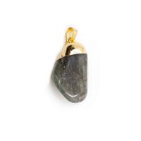 Labradoriet Trommelsteen Hanger B-kwaliteit - thumbnail