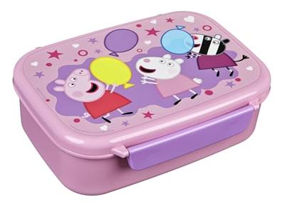 Undercover Peppa pig lunchbox met snackbakje