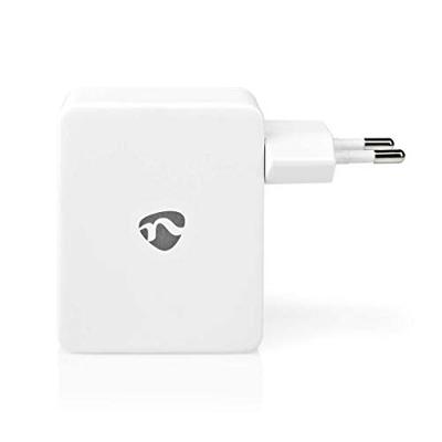 Nedis WCHAU481AWT oplader voor mobiele apparatuur Wit - thumbnail