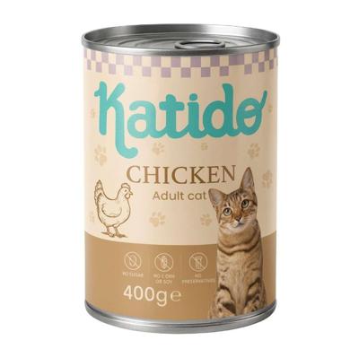 KATIDO Chicken - nat kattenvoer - 400g