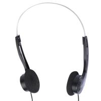 Vivanco SR 3030 stereo hoofdtelefoon (101dB, 3,5 mm jackstekker, 1,1 m) zwart - thumbnail