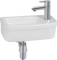 Grohe Euro fontein incl. chromen kraan rechts 37x18x12cm Wit - thumbnail