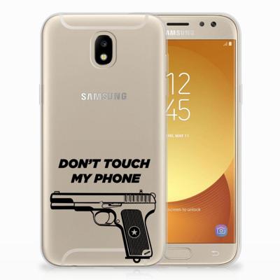 Samsung Galaxy J5 2017 Silicone-hoesje Pistol DTMP Samsung Galaxy J5 2017 Silicone-hoesje Pistol DTMP