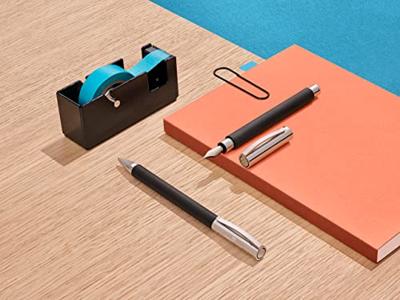 Vulpen Faber-Castell FC-148140 Ambition zwart geborsteld edelhars M - thumbnail