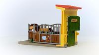 Schleich Ponybox met IJslanderhengst - thumbnail