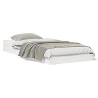 Bedframe Wit 90 x 190 cm Massief grenenhout - thumbnail