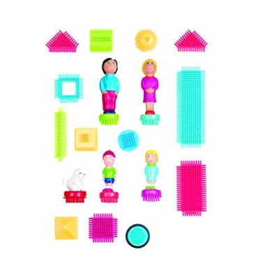 Bristle Blocks in pot 80 stuks