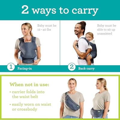 Infantino 2-in-1 draagzak baby