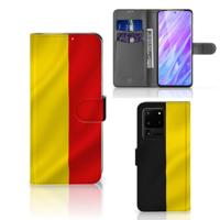 Samsung Galaxy S20 Ultra | Bookstyle Case | Belgische Vlag - thumbnail