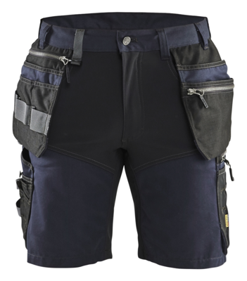 Blåkläder Short met stretch 15981860 | Donker marineblauw/Zwart | Maat 62 - 7330509838341 Blåkläder Short met stretch 15981860 | Donker marineblauw/Zwart | Maat 62 - 7330509838341