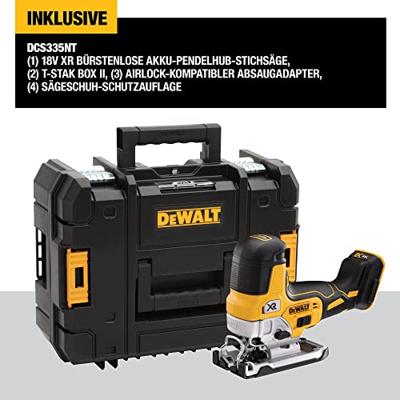 DeWALT DCS335NT Accu decoupeerzaag 18V XR Basic Body in TSTAK