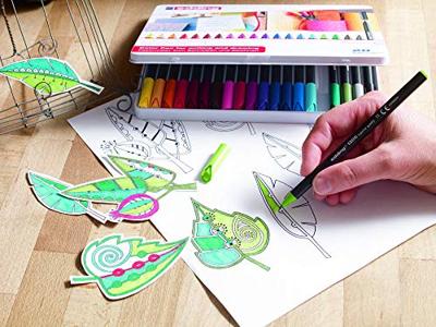 Markeerstiften Edding 1200 Staal blauw (5 Stuks)