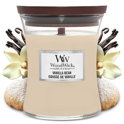 WoodWick medium candle vanilla bean - thumbnail