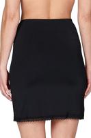 Gaubert Onderrok 49-54CM - Gladde Jupon - Wit - Zwart - Huidskleur - thumbnail