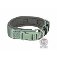 TRIXIE HALSBAND HOND PREMIUM EXTRA BREED SALIE / GRAFIET GRIJS 27-35X2,5 CM - thumbnail