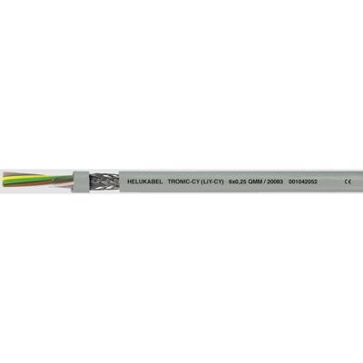 Helukabel 16006-1000 Datakabel LiYCY 6 x 0.5 mm² Grijs 1000 m
