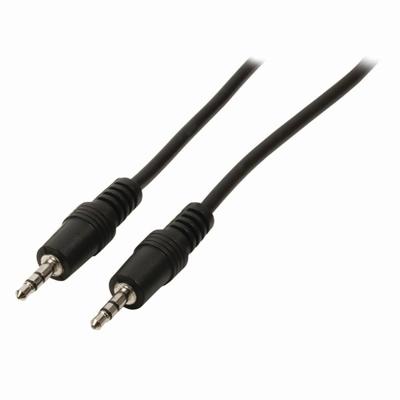 Stereo-Audiokabel | 3,5 mm Male - 3,5 mm Male | 5,0 m | Zwart