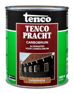 Carbobruin 1l tencopracht verf/beits Tenco - Tenco