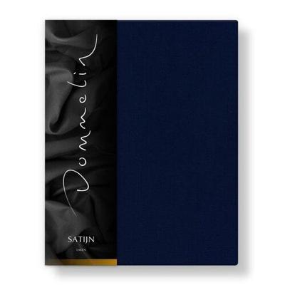Dommelin Dommelin Laken Uni Satijn 300TC 524 Navy 240x270 cm