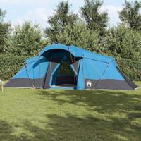 Gezinstent met dak Blauw en Grijs 721 x 335 x 212 cm - thumbnail