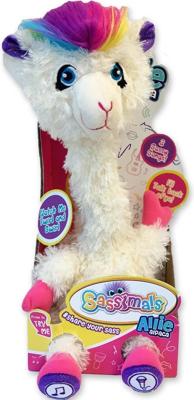 Gear2play knuffel Sassimal Ali Alpaca 36 cm pluche wit