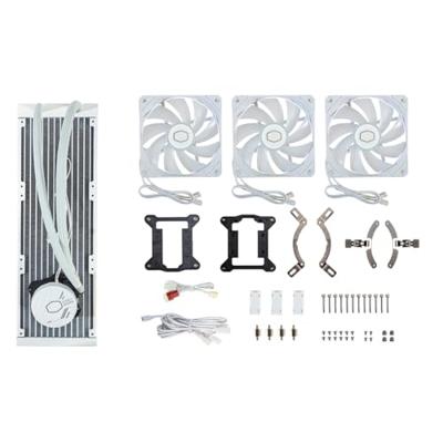 Cooler Master MLW-D36M-A18PZ-RW MASTERLIQUID 360L Core White, 4-pin, 3x 120mm ARGB, 27 dBa (max)