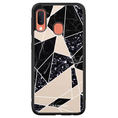 Samsung Galaxy A20e hoesje - Abstract painted