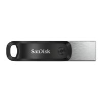SanDisk iXpand™ Flash Drive Go USB-stick smartphone/tablet Zwart, Zilver 128 GB USB-A 3.2 Gen 1, Apple Lightning - thumbnail