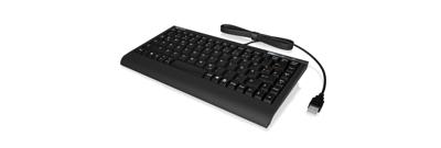 Keysonic ACK-595C+ (US) Toetsenbord Kabelgebonden QWERTY, US-Engels Zwart PS2-aansluiting
