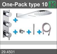 Wiesbaden one-pack inbouwthermostaatset type 10 - thumbnail