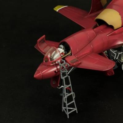 Royal Space Force: The Wings of Honnêamis Plastic Model Kit 1/72 Honneamise Oukoku Air Force Fighter Schira-DOW 3rd (Single Seat Type) 21 cm Royal Space Force: The Wings of Honnêamis Plastic Model Kit 1/72 Honneamise Oukoku Air Force Fighter Schira-DOW 3rd (Single Seat Type) 21 cm