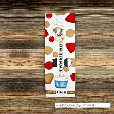 Vaessen Creative • snij- en embossingmallen label 13st.